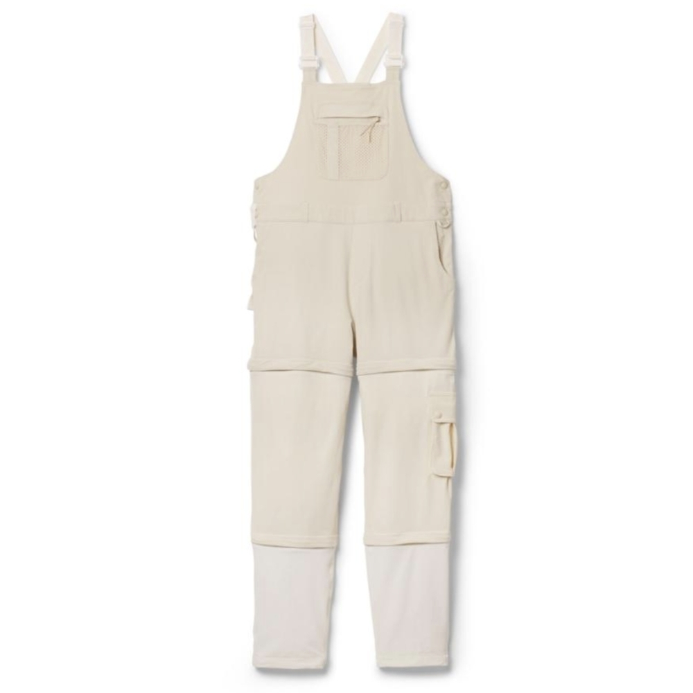 Outdoor Voices Convertible Overalls Cream
